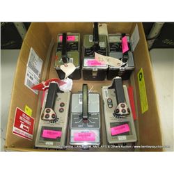 BOX: EBERLINE E600, BICRON MICRO REM METERS 68075 68080 68077 68081 68078 (print sequence:) 68079