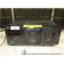 SONY CDP-CX355 DISC CHANGER PLAYER (print sequence:) 68037