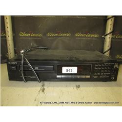 SONY CDP-211 COMPACT DISC PLAYER