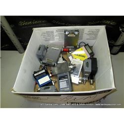 BOX: ASSORTED MASS FLOW CONTROLLERS