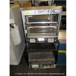 ELECTRONIC RACK W/ CHASSIS (print sequence:) K-001