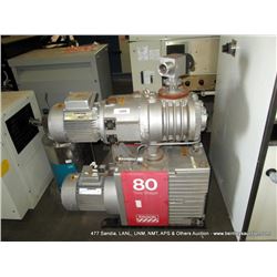 EDWARDS 80 TWO STAGE PUMP (print sequence:) J-179