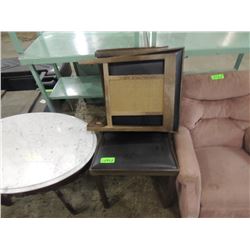 PAIR VINTAGE FOLDING CHAIRS