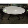 Image 1 : KIMBALL VICTORIAN MARBLE TOP COFFEE TABLE
