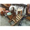 Image 2 : VINTAGE WOODEN ROCKING HORSE