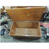 Image 2 : VINTAGE WOODEN TOY CHEST