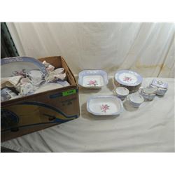 COMPLETE CHINA SET FOR 12 SPODE COPELAND CHINA