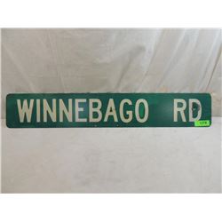 WINNEBAGO RD STREET SIGN