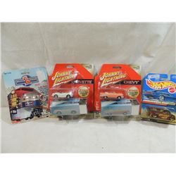 LOT 4 ASSORTED TOY CARS