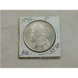 1896P MORGAN SILVER DOLLAR