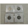 Image 1 : LOT 4 V NICKELS: 1901, 1892, 1905, 1910