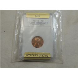 1971S GRADED PENNY