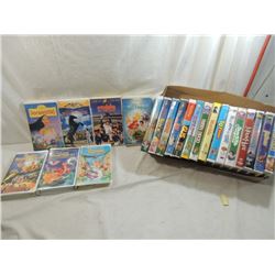 LOT 21 MISC DISNEY VHS MOVIES