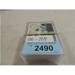 100 1979 TOPPS BASEBALL CARDS