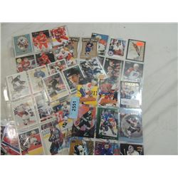 LOT 54 MISC HOCKEY PLAYER CARDS
