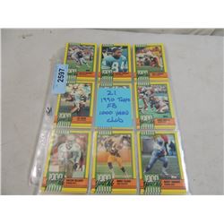 LOT 26 MISC FOOTBALL CARDS