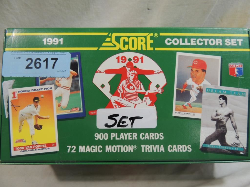 1991 SCORE BASEBALL CARD SET