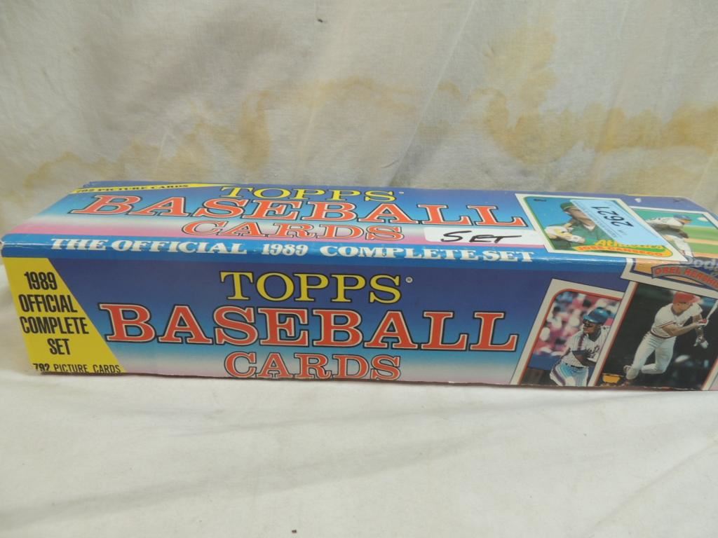 1989 TOPPS BASEBALL CARD COMPLETE SET