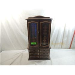 DELUXE DRESSER TOP JEWELRY BOX