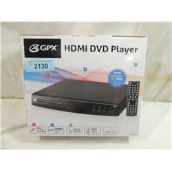 GPX HDMI DVD PLAYER