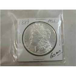 1889 MORGAN SILVER DOLLAR