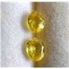 Image 1 : SAPPHIRES YELLOW 2PCS 0.40CTW NATURAL