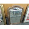 Image 2 : VINTAGE GOLD FRAMED CARVED FRAME MIRROR