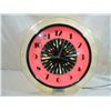 Image 1 : RETRO PSYCHEDELIC LIGHT UP MOVING CLOCK