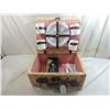 Image 1 : PICNIC BASKET SET W/ SOY CANDLE SET