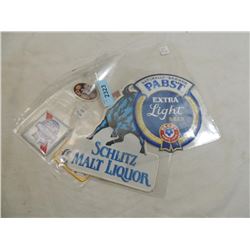 LOT 6 VINTAGE BEER & LIQUOR PATCHES