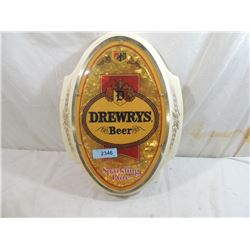 DREWRYS BEER BAR SIGN