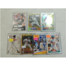 LOT 7 MISC ROOKIE BASEBALL CARDS