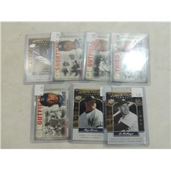 LOT 7 MISC BASEBALL CARDS