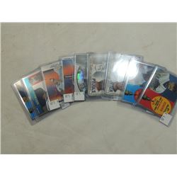 LOT 9 MISC BASEBALL CARDS