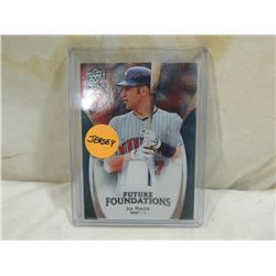 2009 UD JOE MAUER JERSEY CARD #FF-JM