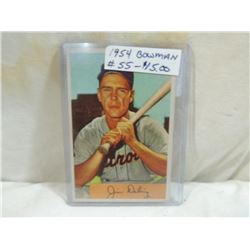 1954 BOWMAN JIM DELSING #55 BASEBALL CARD