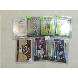 LOT 7 MISC ROOKIE FOOTBALL CARDS