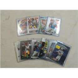 LOT 10 MISC FOOTBALL CARDS