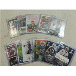 LOT 11 MISC STARS & ROOKIES FOOTBALL CARDS