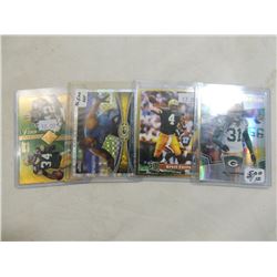 LOT 4 GREEN BAY PACKERS FOOTBALL CARDS