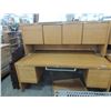 Image 1 : OFFICE DESK & CREDENZA