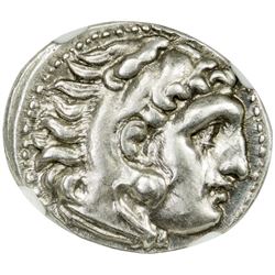 MACEDONIAN KINGDOM: Alexander III, the Great, 336-323 BC, AR drachm