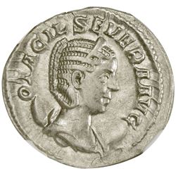 ROMAN EMPIRE: Otacilia Severa, wife of Philip I, 244-249 AD, AR antoninianus