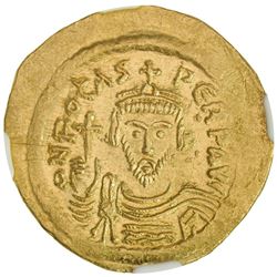 BYZANTINE EMPIRE: Phocas, 602-610, AV solidus (4.45g), Constantinople