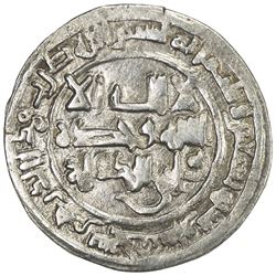 SAFFARID: Khalaf b. Ahmad, 3rd reign, 981-1000, AR dirham (4.38g), Sijistan, AH390