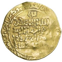 GREAT SELJUQ: Sanjar, 1118-1157, AV dinar (2.82g) (Nishapur), AH551