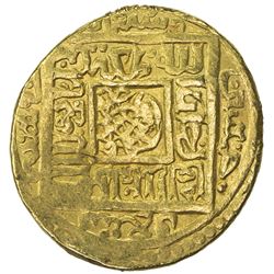 JALAYRIDS: Shaykh Uways I, 1356-1374, AV dinar (7.37g), Baghdad, AH759