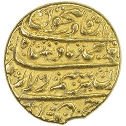 DURRANI: Ahmad Shah, 1747-1772, AV mohur (10.95g), Mashhad, undated
