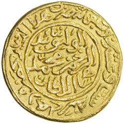 DELHI: Muhammad III, 1325-1351, AV dinar (12.73g), Delhi, AH726
