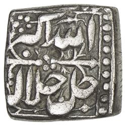 MUGHAL: Akbar I, 1556-1605, AR square 1/2 rupee (5.64g), NM, IE35
